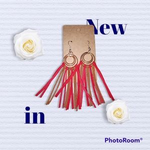 Handmade Leather Earrings